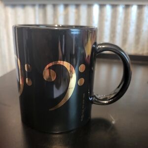 1988 bass clef mug